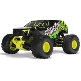 ARRMA RC Truck Gorgon 2 Wheel Drive MT1/10 RTR (Ready-to-Run with Battery and Charger Included) Smart 3300 7C S120 USB Yellow ARA3230ST1
