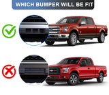 Front License Plate Frame for F150 2015-2017 Licence Plate Holder fits Perfectly with Curvature of Front Bumper F150 License Plate Frame Replace OE FL3Z17A385B