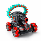 BOKSYUR Rc Car Shoot SoftBullet,Fits for Nerf,Rc Tank that Shoots,Battle ANK with Remote Control Tank that Shoots Foam Darts-Stunts,16Foam Darts- Birthday Presents ForKids 7 8 9 10 11 Year Old（red）