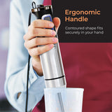 Blender Handheld - 8 Speed Stainless Steel Electric Hand Blender, 3 in 1 Emulsion Blender Handheld Mueller