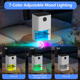 Dehumidifier,1500ML(50 OZ) Small Dehumidifier for Home (300 sq. ft),Quiet with Auto Shut Off, Dehumidifiers for Bedroom, RV, Closet