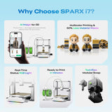 3D Printer with Automatic Filament Reload, AI Camera Monitoring