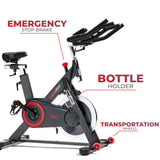 Sunny Health & Fitness Premium Indoor Cycling Smart Stationary Bike with Exclusive SunnyFit® App Enhanced Connectivity - SF-B1805SMART Sunny Health & Fitness