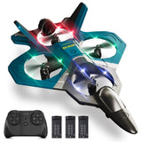 4DRC RC Airplanes Remote Control Airplanes with 3 Batteries, Foam RC Planes for Kids Adults Beginners 4-7 8-12 12-16, Remote Control Helicopter Fighter Jet Drones for Kids Adults, 360° Flip