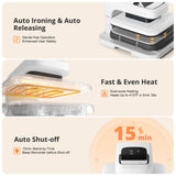 Auto Heat Press 2 - Heat Press Machine for T Shirts with Adjustable Pressure & Higher Heating Height