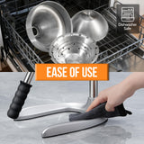 Manual Juicer, Sopito Effortless Citrus Squeezer Professional Safety Stainless Steel Hand Press Juicer, Ideal for Extracting Juice