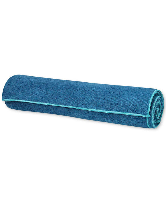 Gaiam Stay Put Yoga Towel Mat (Fits Over Standard Size - 68