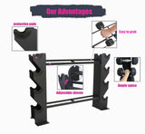 Dumbbell Rack Dumbbell Storage Rack Weight Organizer RacK Free weight dumbbell rack Home gym Organizer Tamisom