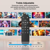 Hiwill 2.1ch Sound Bar for Smart tv, 250W Dolby Atmos Surround Sound System for TV, Home Theater Soundbar for TV, Sound bar with subwoofers, Adjustable Mode, Clear Dialogue, HDMI/eARC/ARC/Opt/BT/AUX