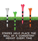 Pride Golf Tee Pride Perfromance Combo Pack (50 Count: 40 3-1/4" & 10 1-1/2")