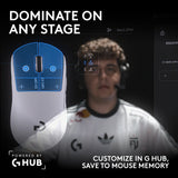Wireless Gaming Mouse: Customizable Rapid Trigger Magnetic Switches, Adjustable Click Haptics