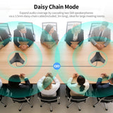 TOALLIN Conference Speaker and Mic, Wireless Speakerphone with Daisy Chain
