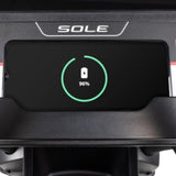 Elliptical Exercise Machine by Sole Fitness, Home Workout Equipment for Cardio, Running, and Walking, Adjustable Stride Length, 13.3" Touch Screen, Bluetooth, and Tablet Holder (Sole E95S)