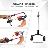 Piscifun Speed X Fishing Line Spool with Unwinding Function No Twist Line with Adjustable Aluminium Handle for Spinning Reel, Bait Reel and Spincast Reel