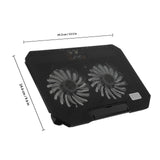 Laptop Cooling Pad Stand with Fan, Adjustable Angles, Quiet Operation