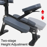 Master Massage Gymlane Portable Massage Chair – Lightweight Adjustable Tattoo Chair with 2" Cushion Foam, Ergonomic Design, Supports 600lbs, Ideal for Spa, Therapy & Beauty Use