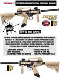 Maddog Tippmann Cronus Tactical Paintball Gun Marker Protective HPA Package