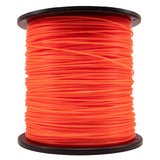 095 Trimmer Line, 095 Weed Eater String, 0.095" Weed Wacker String, Commercial Grade Round Nylon String Trimmer Line .095 Replacement For String Trimmer Weed Trimmers .095"-1280ft-5lb-Spool(Orange）