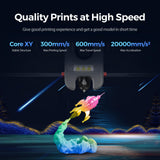 Adventurer 5M 3D Printer, 600mm/s Max High-Speed FDM 3D Printers with Auto Leveling,