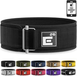 Element 26 Self-Locking Weight Lifting Belt Premium Weightlifting Belt for Serious Functional Fitness,Olympic Lifting Athletes (XX-Large,Black),‎W6-YIZK-KIY9-$P