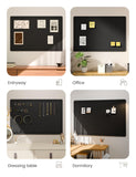 Fluxynara Large Felt Bulletin Board,70.8" x 47.2", Black