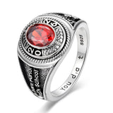 Oseew 2027 Men Custom Pattern Graduation Ring Gift Style1