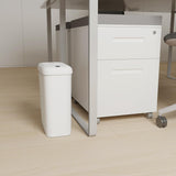 EKO Automatic Bathroom Trash Can with Lid, 2.6 Gallon Slim Touchless Garbage Can