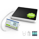 SASVY Medical Scale 660lb/300kg Wrestling Physician Scale for Body Weight Anti-Slip Platform for Home Office Hospital lb/lb:oz/kg