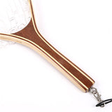 Fashionwu Trout Net, Soft Rubber Mesh Fly Fishing Landing Net for Trout , Catch and Release Net Fishpond Net Fishing Net Freshwater
