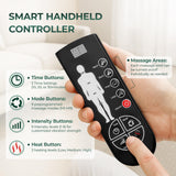 Himouta Full Body Massage Mat with Heat, Detachable Massager Pad Deep Tissue Pain Relief,10 Vibrating Motors for Relaxation at Home or Office