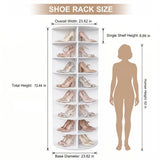 Rotating Shoe Rack,Shoe Shelf,Shoe Organizer for Closet,Spinning Shoe Racks
