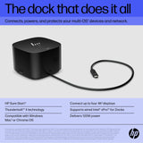 HP Thunderbolt 4 Dock 120W G4, 13-in-1 USB C Docking Station with Max 100W Charging, 4 Displays