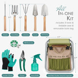 Gardening Hand Tools Set and Kneeling Pad
