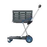 The Original | Made in Germany | Multi use Functional Collapsible Carts | Mobile Folding Trolley | Shopping Cart with Storage