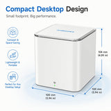 FLYINGVOICE SR3000-lite AX3000 Wi-Fi 6 Router, Dual-Band Gigabit Wireless Internet Speed, 1 x Gigabit Port (WAN/LAN), WPS Button, Compact Design for Home & Office