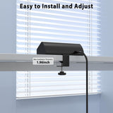 Jgstkcity Desk Clamp Power Strip,Edge Mount,4 USB C,65W,1200J,Black