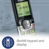 Phone Answering System with Caller ID/Call Waiting, 1 Cordless Handset, Silver/Black VTech
