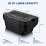 BODEGACOOLER 35L Built-In Car Refrigerator for Tesla Model Y- Ultra-Quiet Fast Cooling to -4℉, Smart App Control