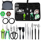 Tree Kit, 20 Pcs Gardening Succulent Tools Set, Bonsai Tool Kit Include 262 Feet Bonsai Wire, 29.5"x29.5" Plant Repotting Mat