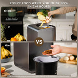 Airthereal Revive Food-to-Soil System, Odorless Countertop Electric Kitchen Composter, 1-Click Smart Operation, Powerful Sharksden Trinity Blade to Cycle Food Waste into Earth Nutrition