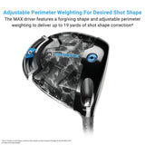 Callaway Golf Paradym AI Smoke Max Driver (Right Hand, 10.5 Degree, Regular) Callaway