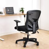 YFO Big and Tall Office Chair 500LBS - Computer Desk Chair with Adjustable Lumbar Support, Heavy Duty Ergonomic Mesh with 360 Rotation 4D Arm and Extra Wide Comfty Seat
