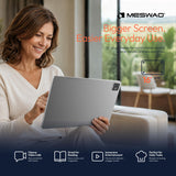 MESWAO 16-Inch Android 16 Tablet, Helio G99, 12GB RAM, 128GB Storage, Wi-Fi