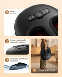 Beleduc Foot Massager with Heat and Compression, FSA Eligible, Deep Kneading Shiatsu Foot Massager for Plantar Fasciitis & Neuropathy, 3 Intensities, Washable Covers, Fits Up to Men Size 14