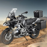 Zerbrikdxy RC Motorcycle Model for Adult, 1/6 Scale R1250GS Dynamic Motorbike Display with Ignition Sound, LED Lights & Spray Effect, Mechanical Model for Collectors Enthusiasts (Black)