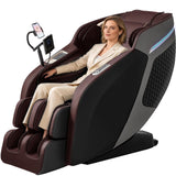 VireoNest 2026 4D Massage Chair Zero Gravity Full Body Massage Chair with SL-Track & Heating - Dual 4D+2D Mechanism, Bluetooth Music Sync, Rocking, Calf/Foot Roller, AI Body Scan, Voice Control