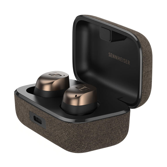 True Wireless 4 Smart Earbuds with Bluetooth 5.4, Crystal-Clear Sound, Comfortable Design, Black Copper Sennheiser