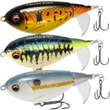 TRUSCEND Popobait Easy Catch Fishing Lures with BKK Hooks, Instant Startup, Longer Cast, Balanced Spray/Sound/Swim, Plopper Topwater Lures for Bass, Trout, Pike, Freshwater Saltwater Fishing Teasers