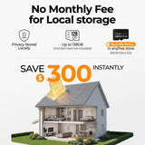 anyfree Solar Doorbell Camera Wireless Video No Subscription Local/Cloud Storage, 2K HDR Wide-Angle, AI Smart Motion Detection, 2.4/5G WiFi, 2-Way Talk, Night Vision, Compatible with Alexa, (2nd-Gen)