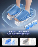 KINGJOY Foot Massager with Heat - Professional Shiatsu Deep Kneading for Neuropathy & Plantar Fasciitis Relief | 2026 Upgraded Model